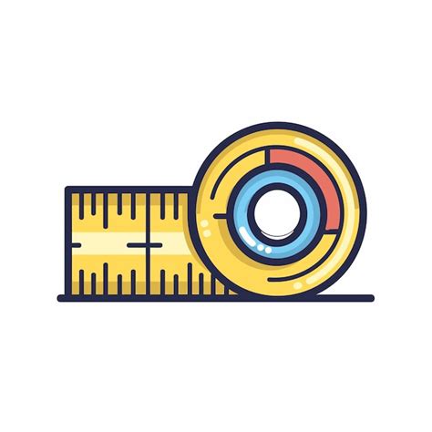 Premium Vector Measuring Tape