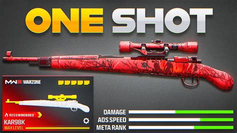 This Kar Is The Best One Shot Sniper In Warzone Mw Shot