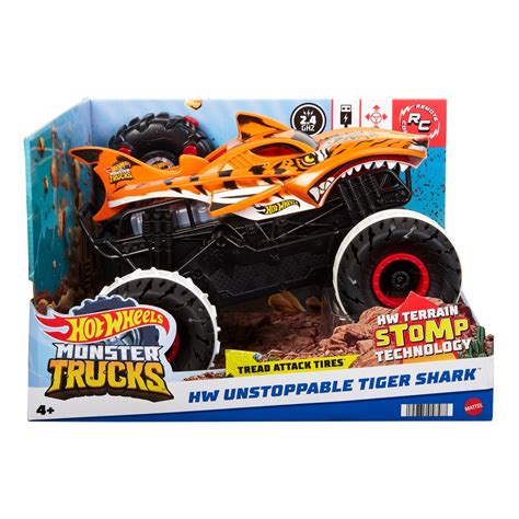 HOT WHEELS L inarrêtable Tiger Shark RC pas cher Auchan fr