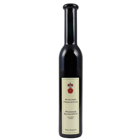 Balsamico Wei Balsam Vom Essig Ml Weingut Schloss Proschwitz