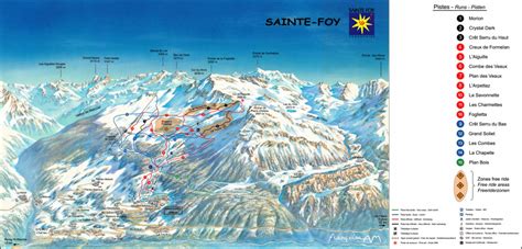 Ski à Sainte Foy Tarentaise Le Domaine Skiable Et Ses Pistes Ski Planet