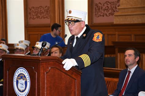 Jersey City Appoints New Fire Chief 14 Firefighters Allsides