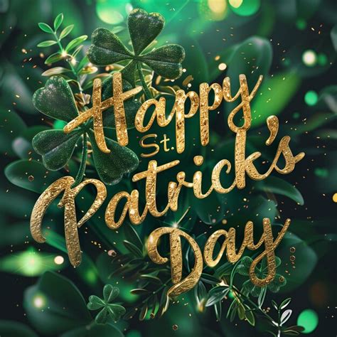 Premium Photo Happy St Patricks Day Postcard