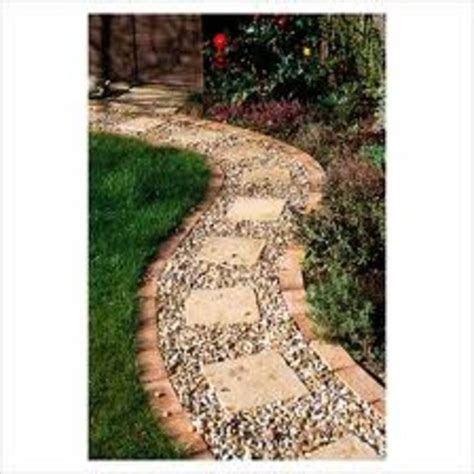 Gravel Path Garden Paving Backyard Landscaping Brick Edging