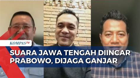 Pemilih Jawa Tengah Jadi Incaran TKN Prabowo Gibran PDIP Siap Tempur