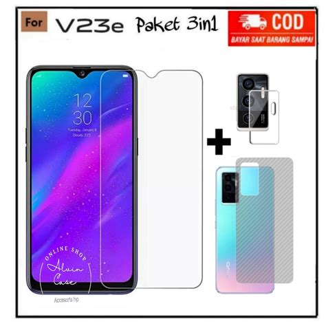 Jual Paket In Tempered Glass Bening Vivo V E V Tg Layar Anti Gores