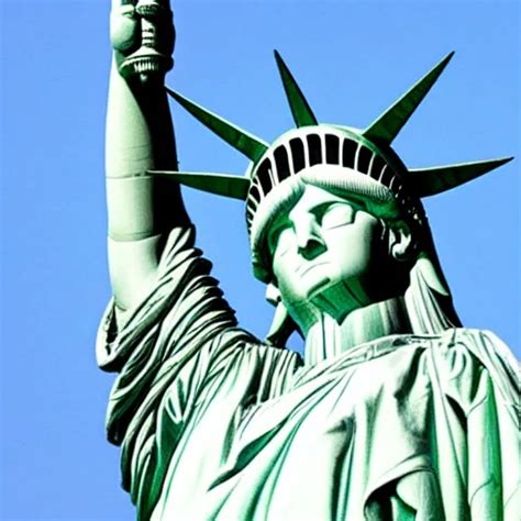 KREA The Statue Of Liberty Comes Alive And Invades New York City