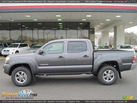 2011 Toyota Tacoma V6 Sr5 Prerunner Double Cab Magnetic Gray Metallic