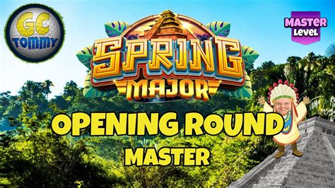 Golf Clash Livestream Opening Round Master Spring Major Tournament