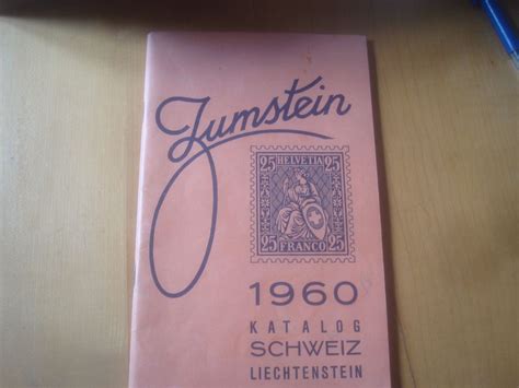 1960 Katalog Zumstein Schweiz Lichtenstein Kaufen Auf Ricardo