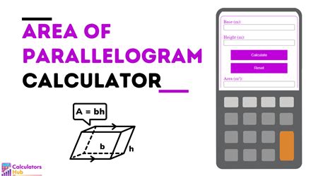 Area Of Parallelogram Calculator Online