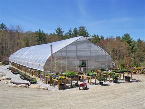 Noreaster Greenhouse At Mason Brook Nursery In Mason Nh Greenhouse