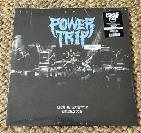 POWER TRIP LIVE In Seattle Vinyl Limited Edition Crossover Trash Metal