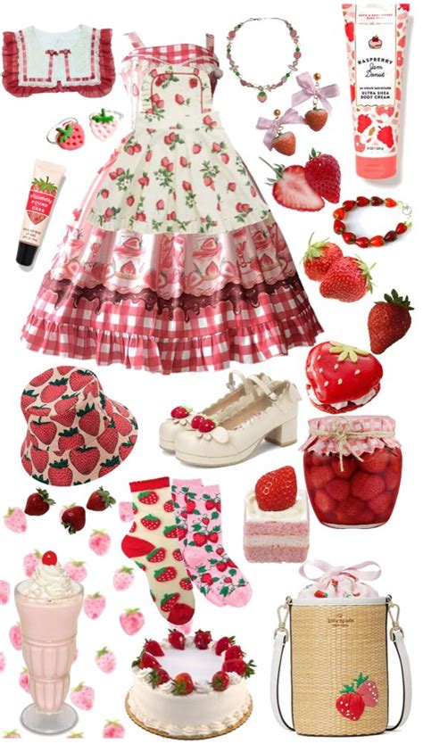 Strawberry Pound Cake Outfit ShopLook Strawberry Shortcake Outfits