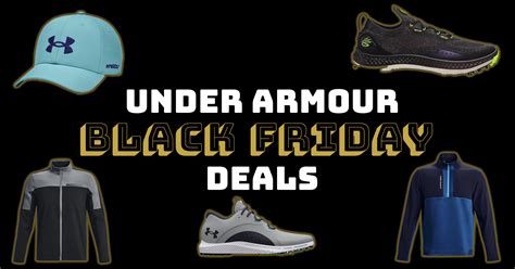 Under Armour Black Friday Golf Deals