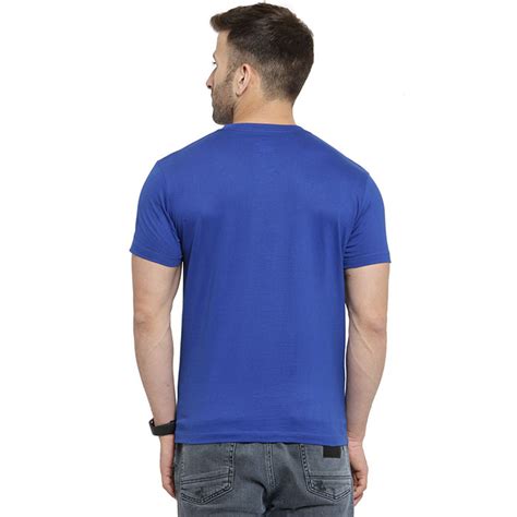 Scott Bio Wash V Neck T Shirt Royal Blue Employee Ts