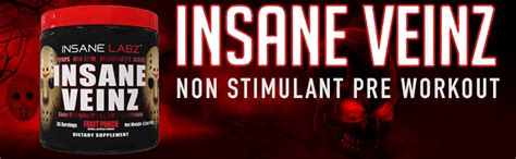 Insane Labz Insane Veinz Non Stimulant No Enhancing Powder Nitric