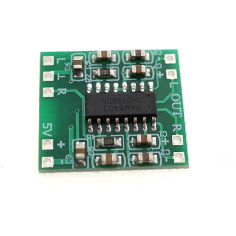 Pcs Pam Module Super Mini Digital Amplifier Board W To V