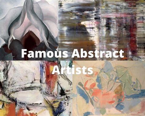 13 Most Famous Abstract Artists - Artst 