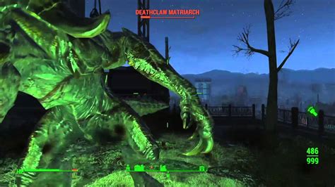 Fallout 4 Matriarch Death Claw Youtube