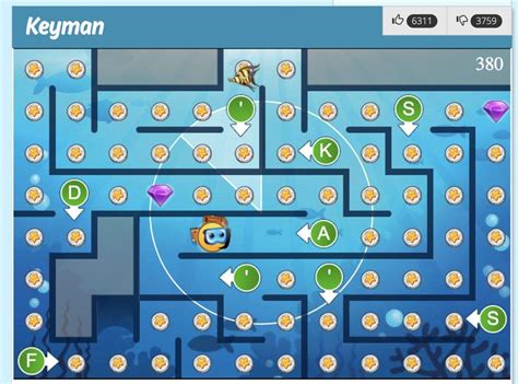 Quick Fun Puzzle Game Using Directional Arrows To Travel Through A Maze