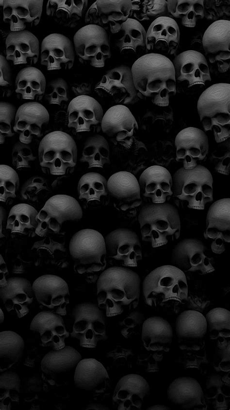 Scary Skulls iPhone Wallpapers on WallpaperDog