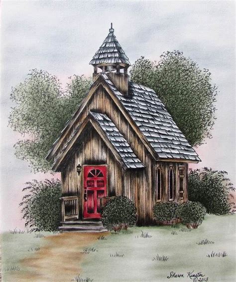 Wayside Chapel Located In Pigeon Forge Tenn This Is A Pen And Ink