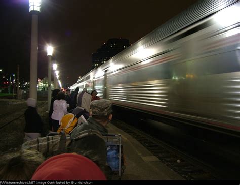 Amtrak Westbound Lake Shore Ltd At Cleveland