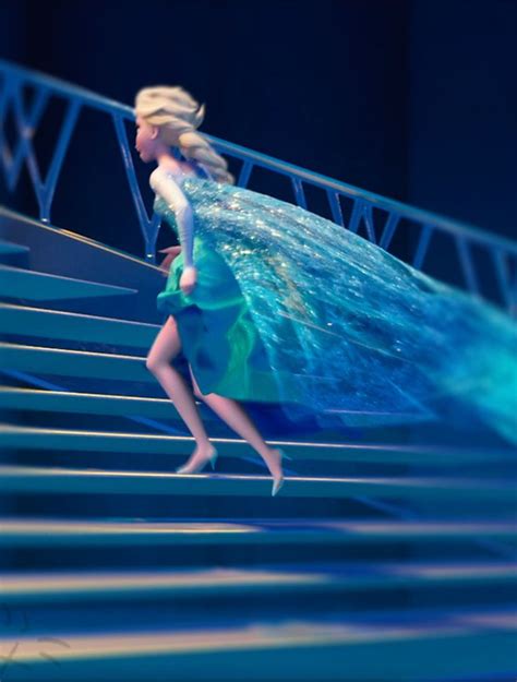 Elsa Running Up The Ice Stairs Disney Princess Elsa Elsa Frozen