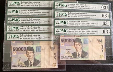 Indonesia Rupiah Pmg Epq Hobbies Toys