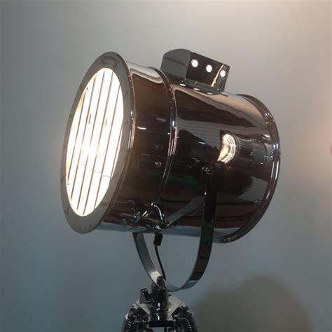Vintage glamour polished chrome spotlights | LONDON PROP HIRE