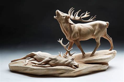 Intricately Carved Wooden Animal Sculptures Leap To Life – Design You ...