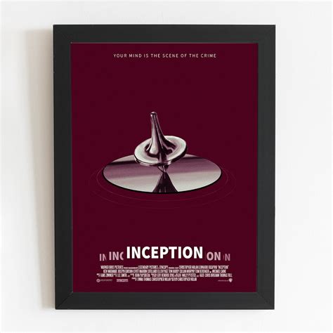 Inception Poster Minimalist