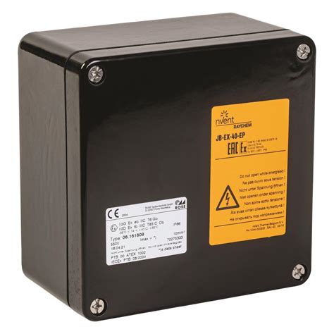 RAYCHEM JB EX 40 EP Junction Box Trace Heating Power Connection