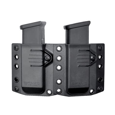 Glock 43X MOS Gun Holster Combo | OWB Concealed Carry– Bravo Concealment