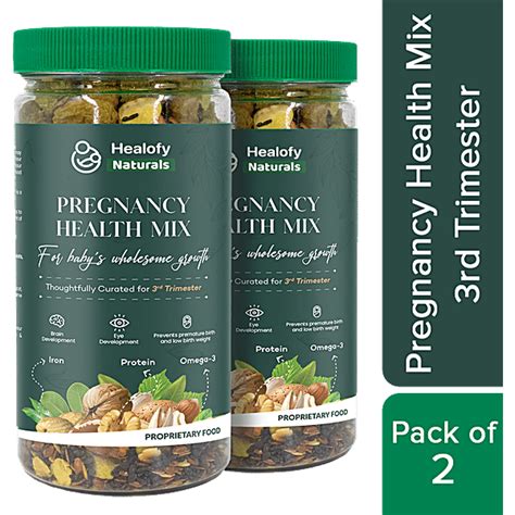 Buy Healofy Naturals Pregnancy Health Mix Rich In Protein Omega 3