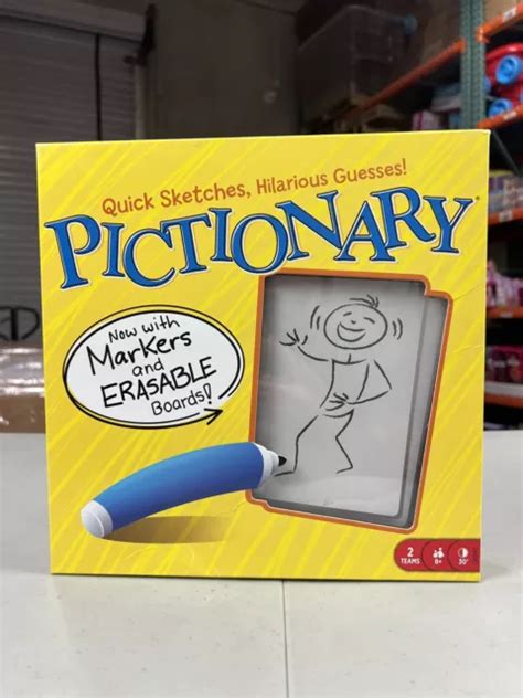 Mattel Games Pictionary Board Game Picclick Uk