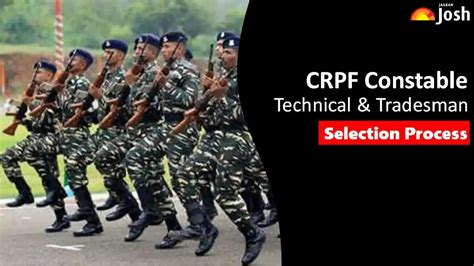 CRPF Constable Selection Process 2023 Check All Details Here