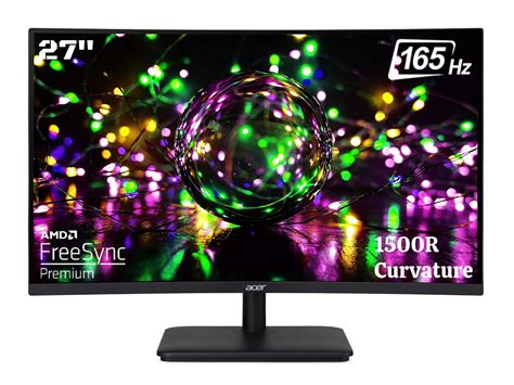 Amazon.com: Acer ED270R 27 Inch Full HD Curved Gaming Monitor with ...