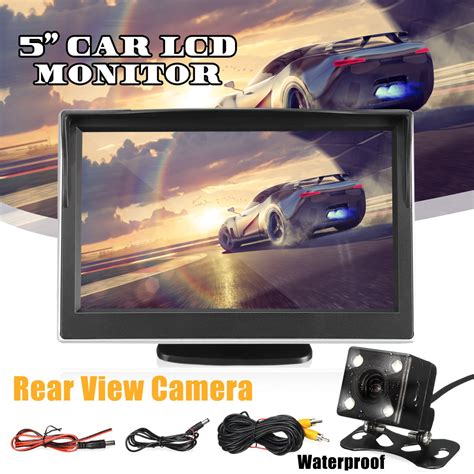 Inch Tft Lcd Screen Mirror Monitor Car Recorder Kit Monitor Rear