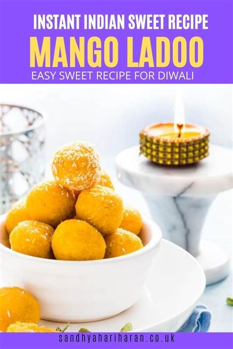 Mango Coconut Ladoo Recipe Mango Coconut Easy Potluck Recipes