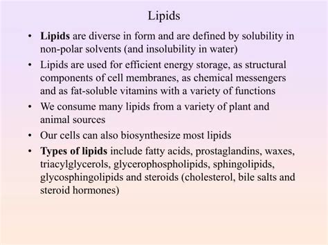 Ppt Lipids Powerpoint Presentation Free Download Id 745195