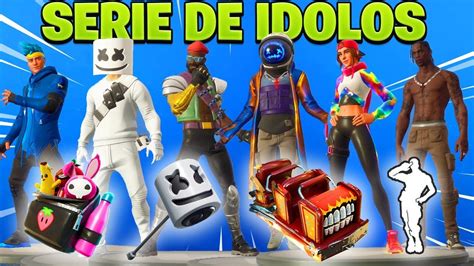 Nueva Mochila Fncs Cima De Campeon Y Skins Serie Idolos Nueva Tienda Fortnite 11 De Marzo Del