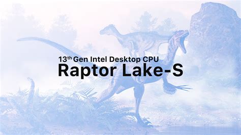 Intel 第13世代 Raptor Lake Sの詳細仕様がリークCore i5 13400最初に登場