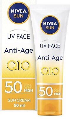 Nivea Sun Uv Face Anti Age Spf Cream Ml Q Balanced Dry Skin