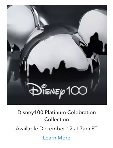 Disney 100th Anniversary Merchandise Will Be Released Online SOON