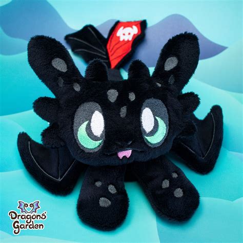 Weighted Jumbo Toothless Dragon Plushie Dragons Garden