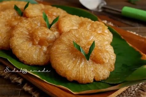 Empuk Dan Berserat Resep Kue Cucur Gula Merah Cuma Pakai Bahan