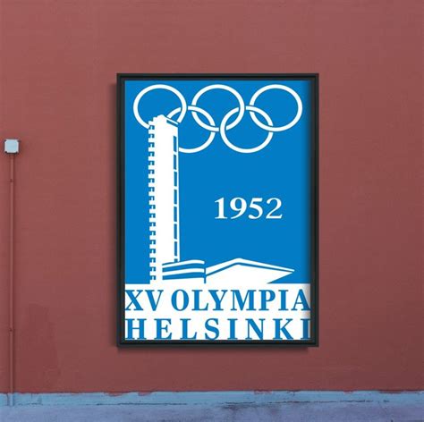 Olympic Games Helsinki Poster