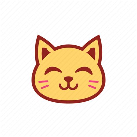 Cute, emoticon, expression, kitty, smile icon - Download on Iconfinder